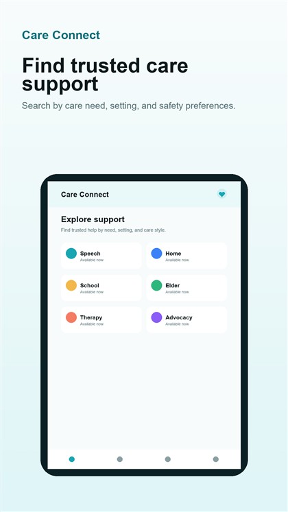 Ausinly discovery screen